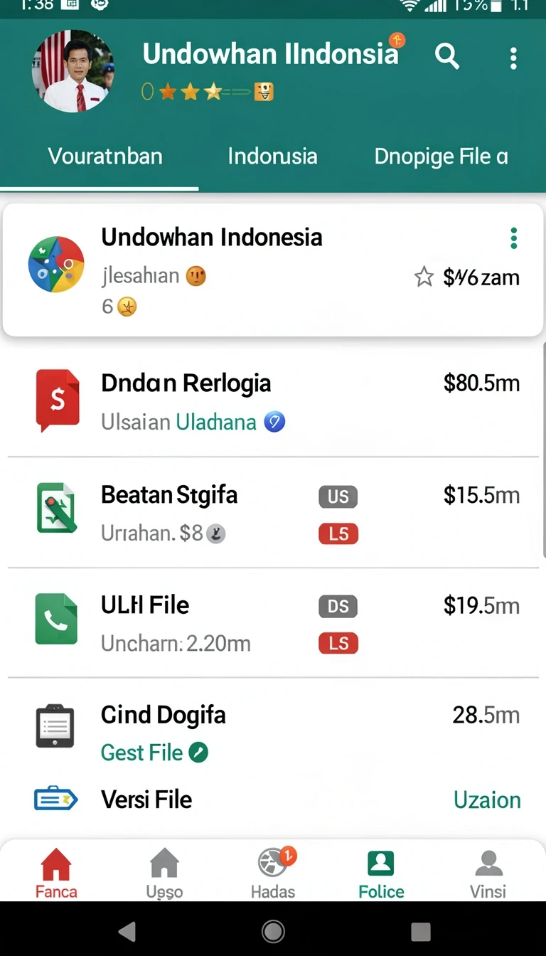 Tampilan Aplikasi nusabet88 Terbaru dan Terlengkap