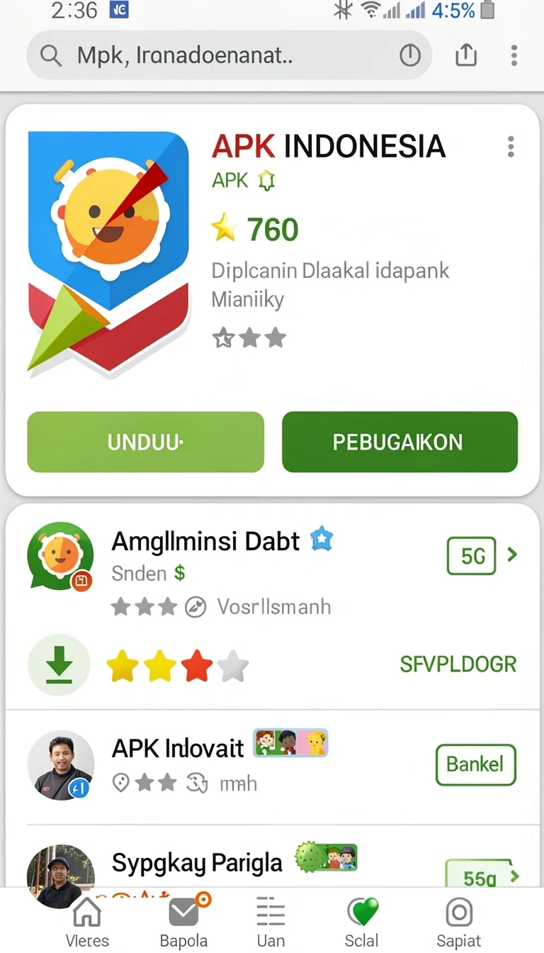 Tampilan svipsidn APK Terbaru untuk Android Tanpa Iklan