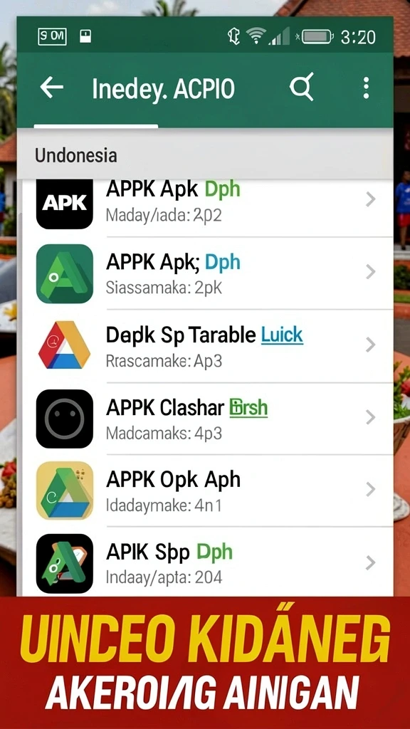 Tampilan Cara Pasang t9999 di HP Android dengan Benar